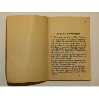 Katholiek veld Hymnbook voor Wehrmacht. Espenlaub militaria